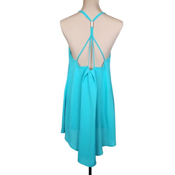 NWT Very J Aqua Teal Large Dress - Picture 2 of 5